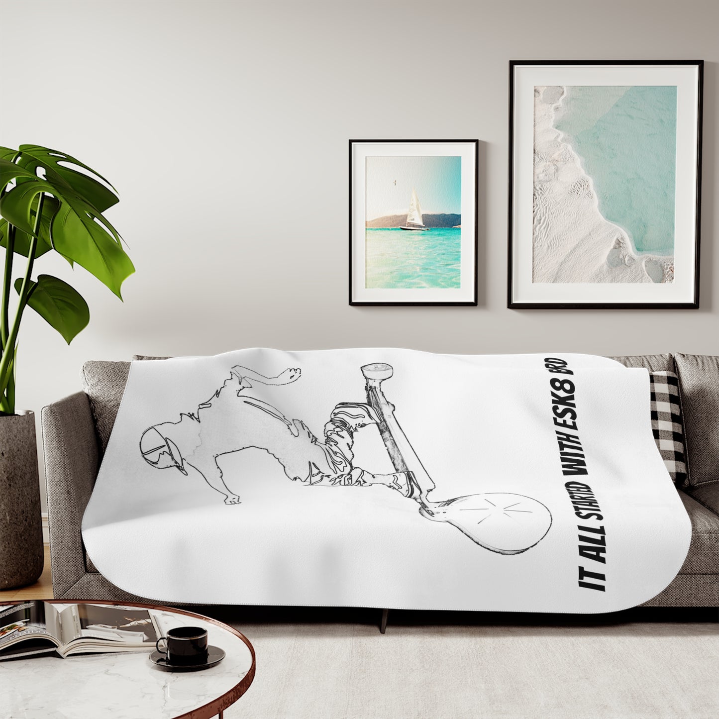 Sherpa Blanket, Two Colors